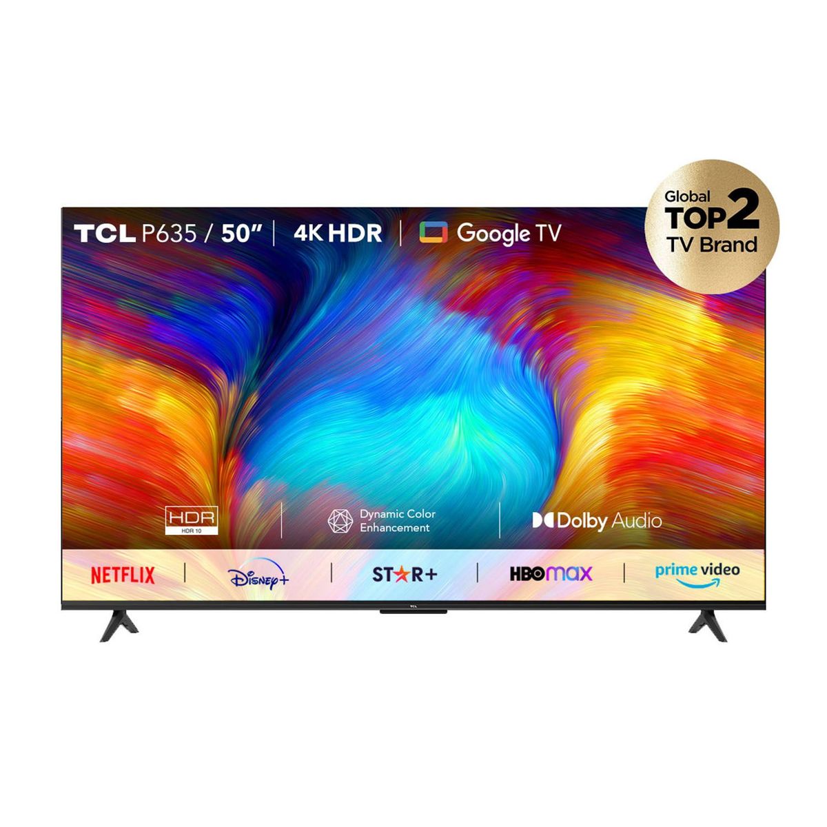 TCL - Televisor Tcl Google Tv 50" 4k Uhd 50p635