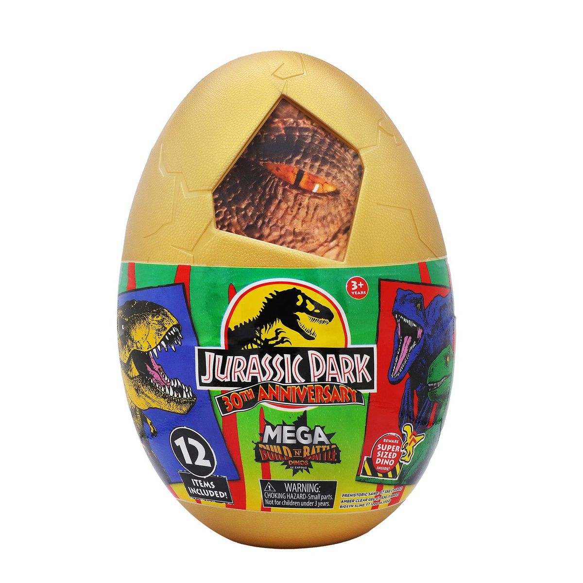 JURASSIC WORLD - Mega Huevo de Dinosaurio Jurassic World