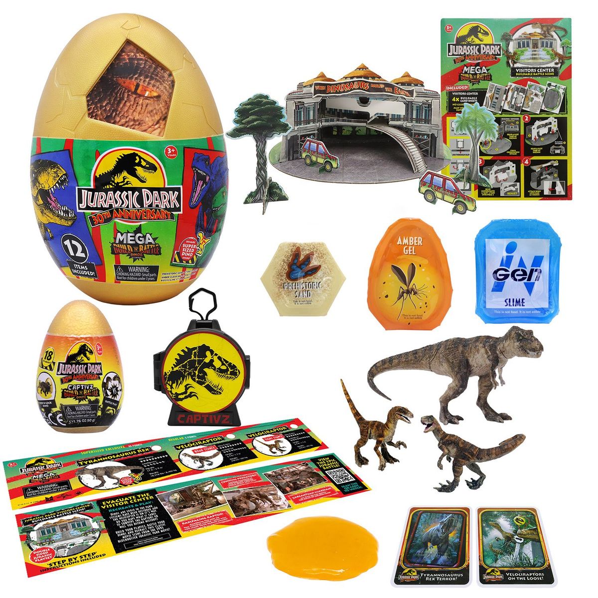 JURASSIC WORLD - Mega Huevo de Dinosaurio Jurassic World