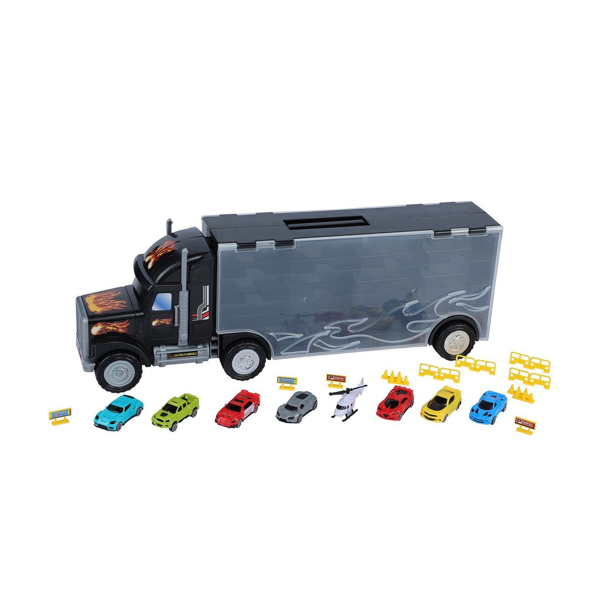 KIDS N PLAY - Camión Transportador Maleta Con Autos