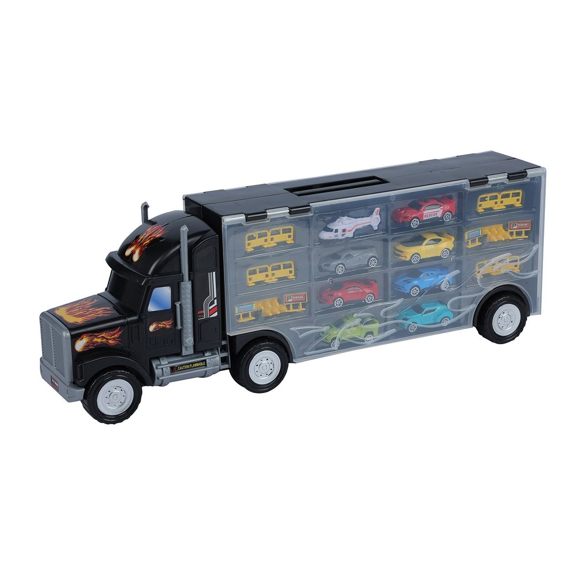 KIDS N PLAY - Camión Transportador Maleta Con Autos