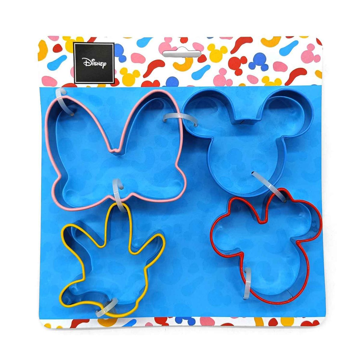 DISNEY - Set 4 Cortadores Galleta Mickey