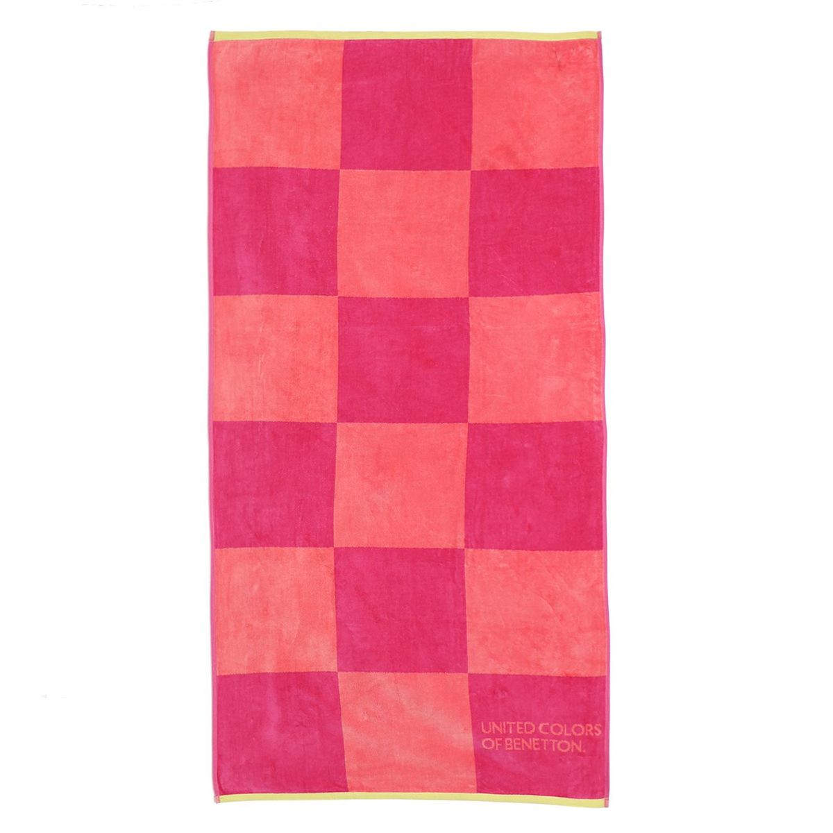 BENETTON - Toalla de Playa Check 80x160cm Benetton