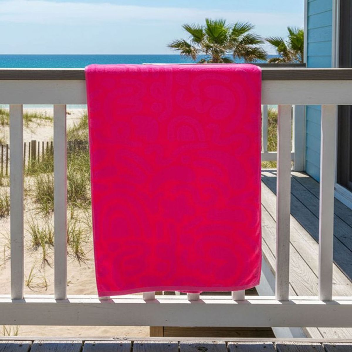 MICA - Toalla De Playa Jacquard 100% Algodón 80x160cm Mica