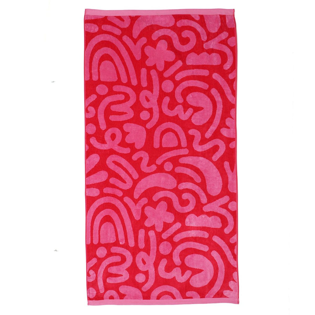 MICA - Toalla De Playa Jacquard 100% Algodón 80x160cm Mica