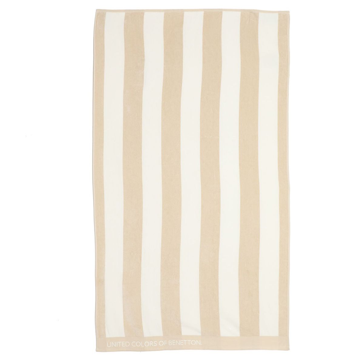 BENETTON - Toalla de Playa Stripes 100% Algodón 100x180cm