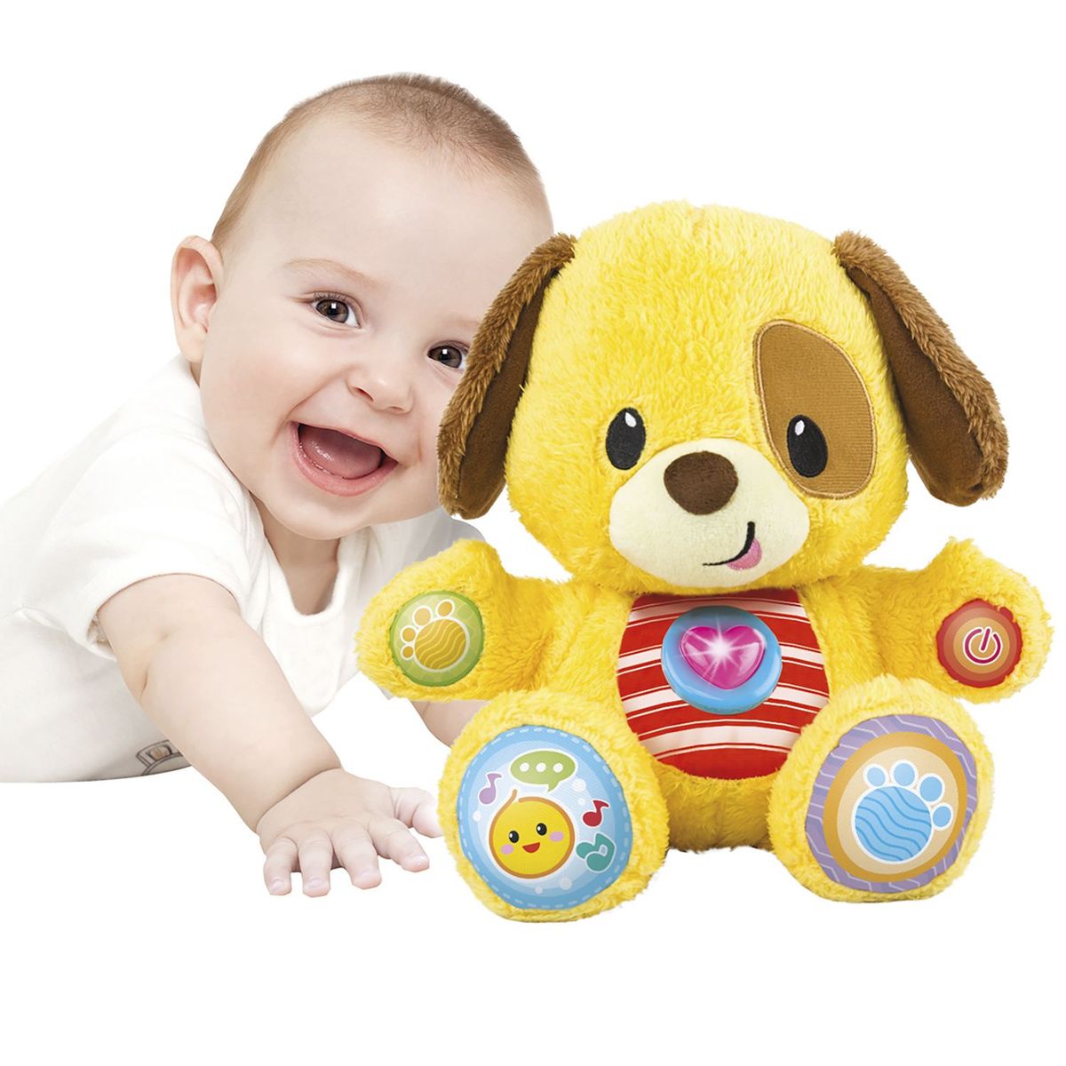 WINFUN - Perrito Juguete Winfun Interactivo Con Sonidos Y Luces