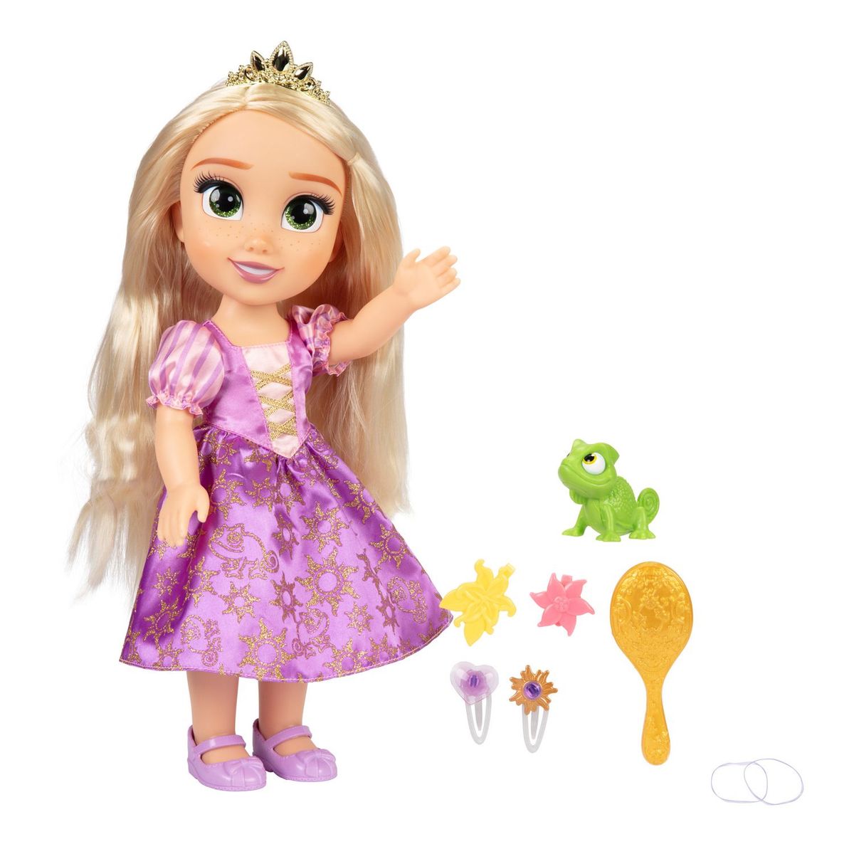 PRINCESS - Muñeca Musical Princesa Disney Rapunzel y Pascal