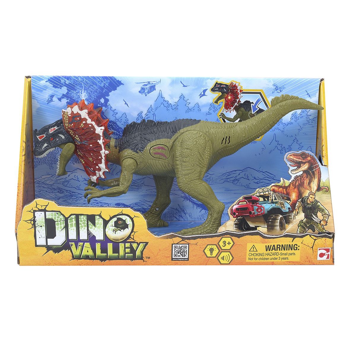 DINO VALLEY - Dinosaurio 34cm Dilophosaurus