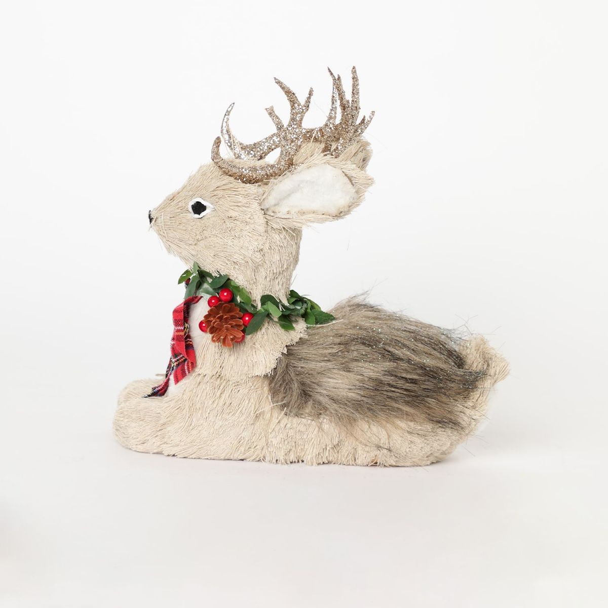 MICA - Peluche Reno Sentado 24x26cm