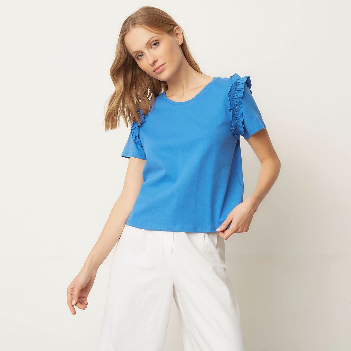 BASEMENT - Polo Manga Corta Mujer Basement