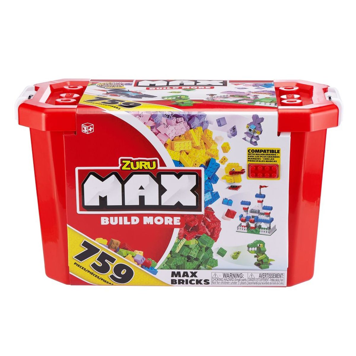 MAX BUILD MORE - Set Bloques De Construcción 759 Piezas