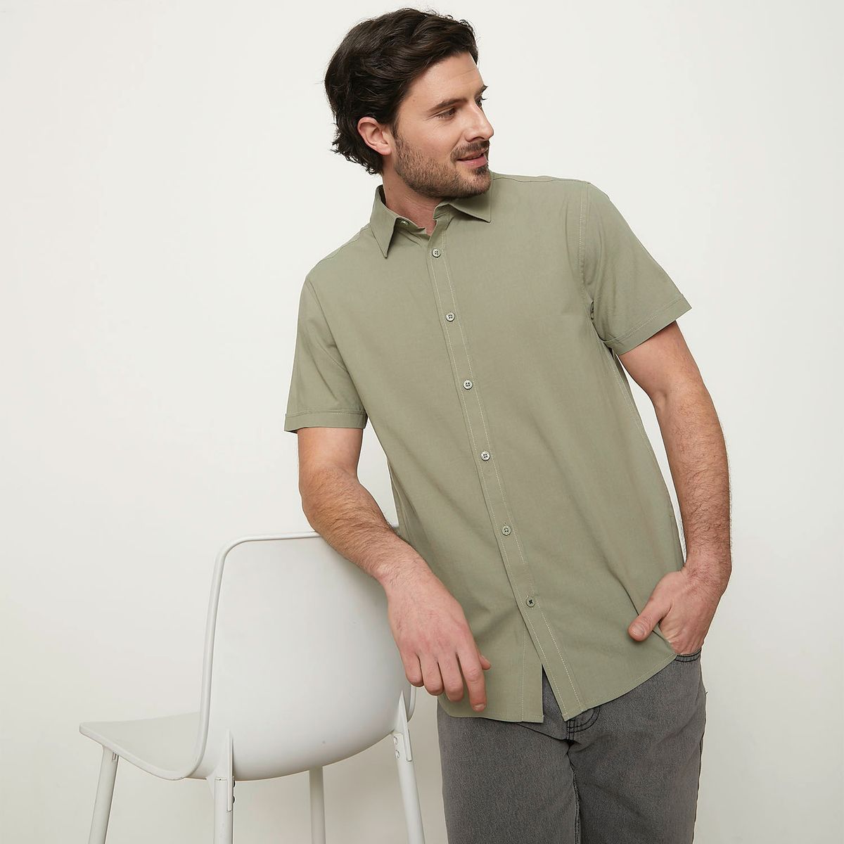 NEWPORT - Camisa manga corta Newport