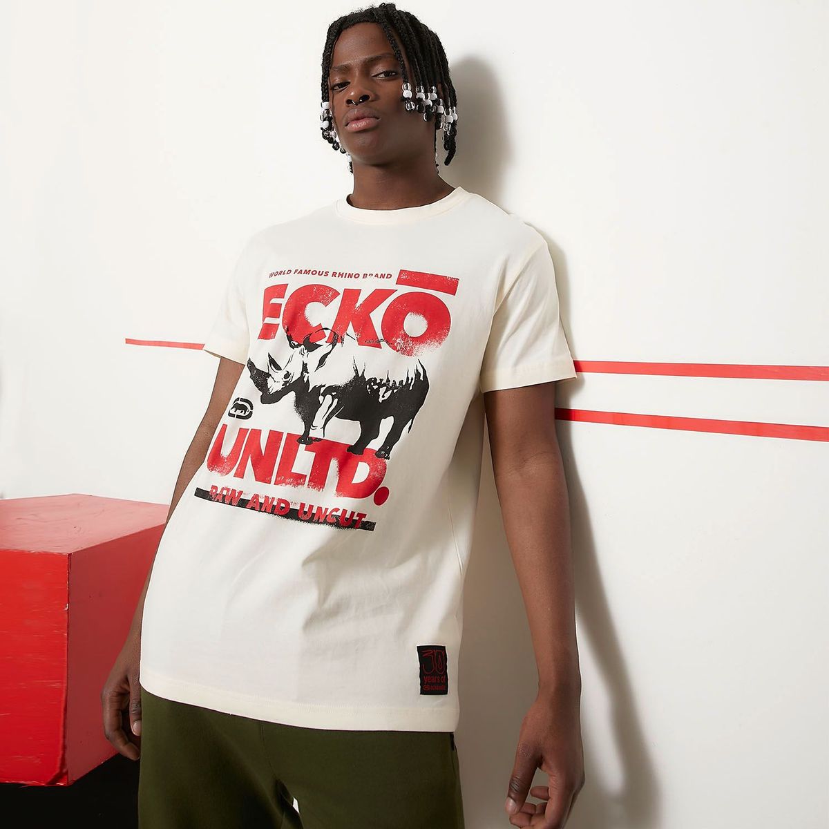 ECKO - Polo Manga Corta Hombre Ecko