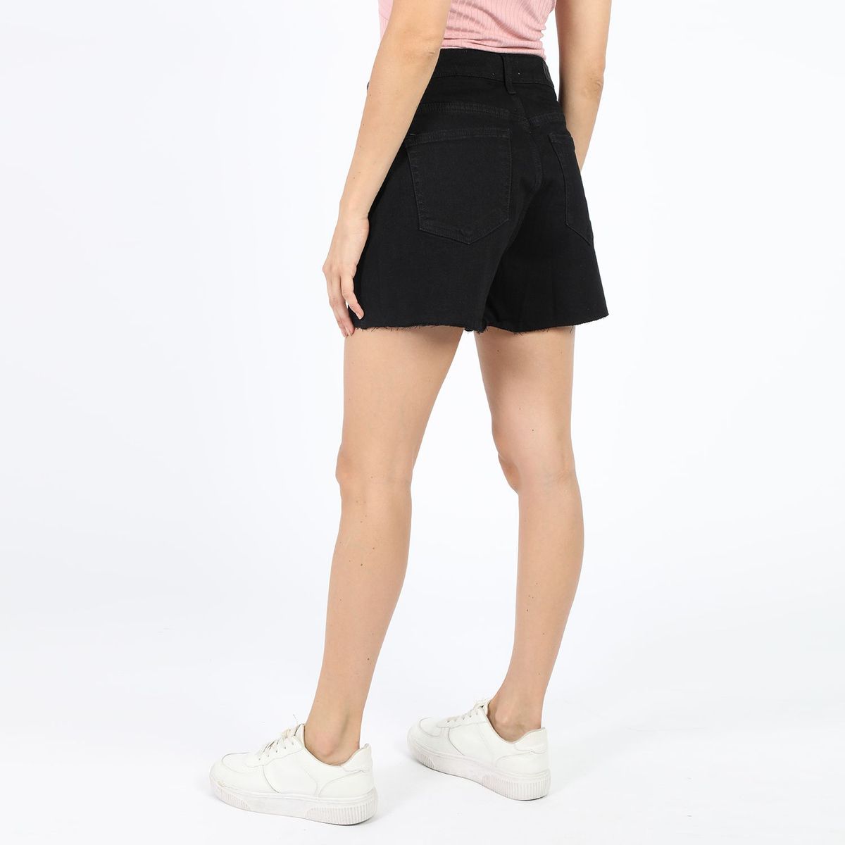 UNIVERSITY CLUB - Short Denim Mom