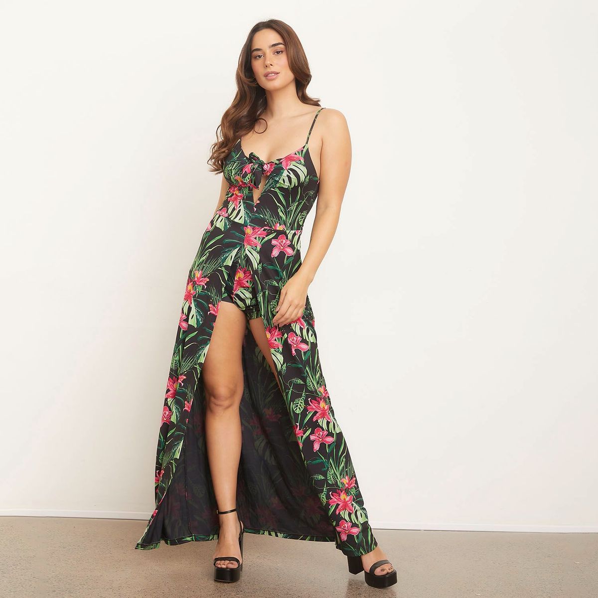 MOSSIMO - Vestido Largo Casual Mujer Mossimo