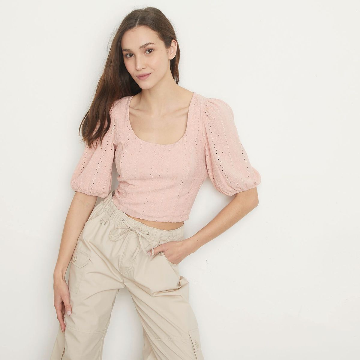 SYBILLA - Crop Casual Mujer Sybilla