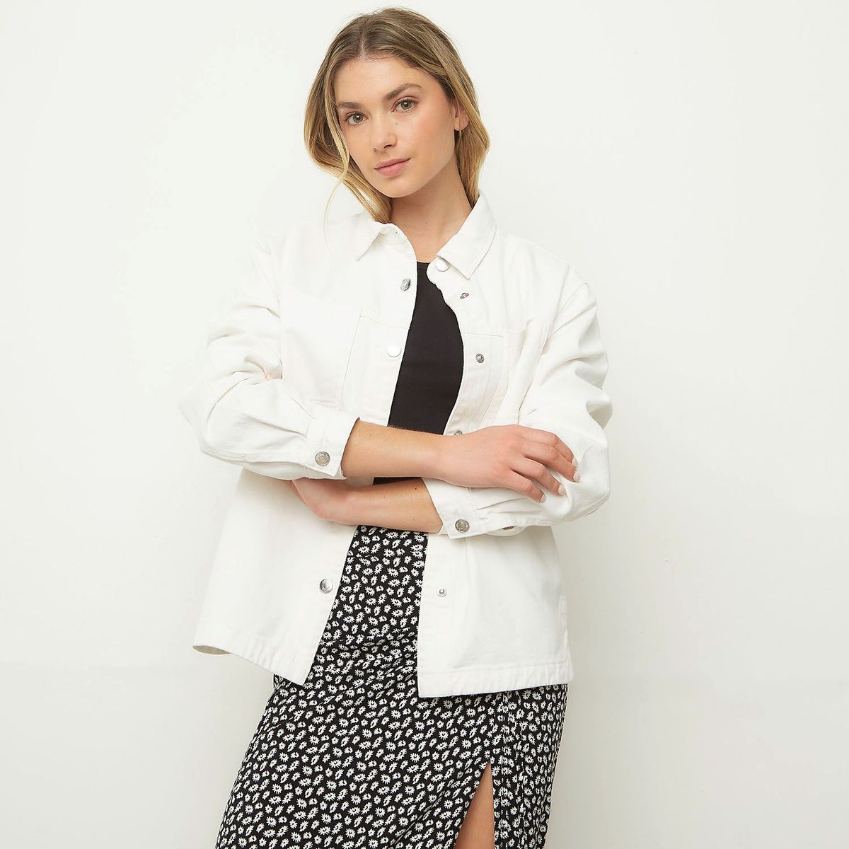 SYBILLA - Sobrecamisa Jean Mujer Sybilla