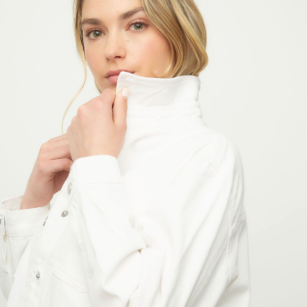 SYBILLA - Sobrecamisa Jean Mujer Sybilla