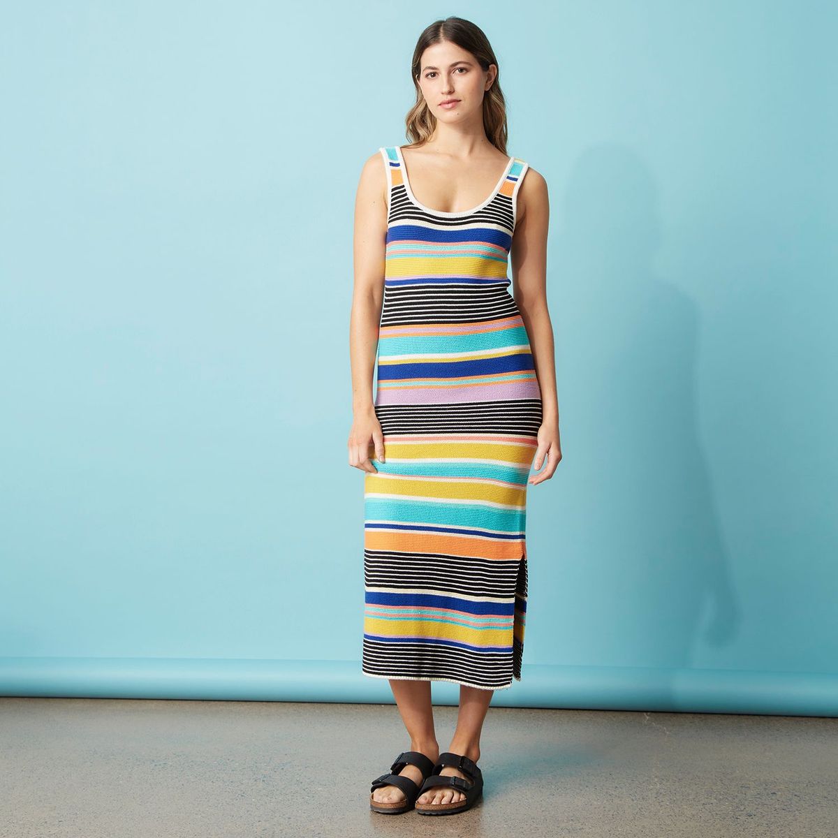 DOO AUSTRALIA - Vestido Largo Casual Algodón Mujer Doo Australia