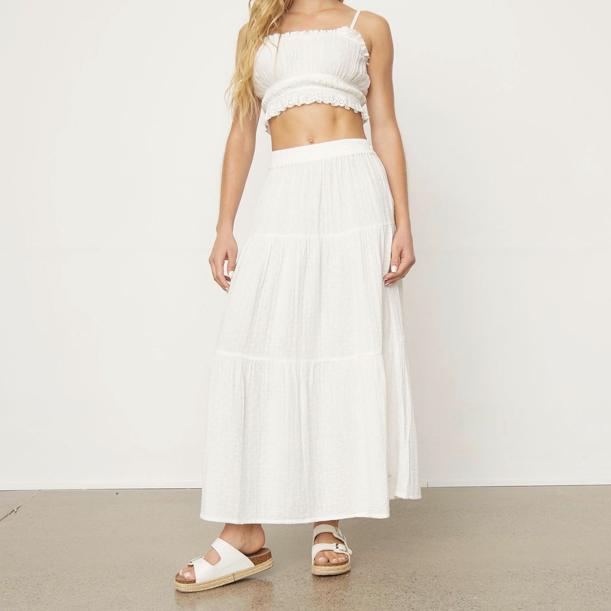 SYBILLA - Falda Larga Casual Mujer Sybilla