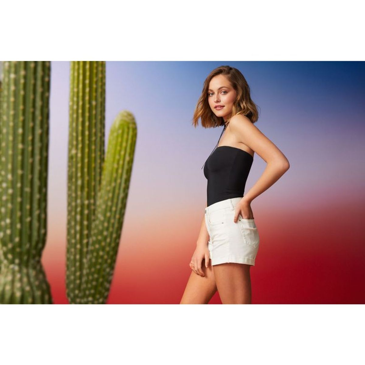 SYBILLA - Short Algodón Mujer Sybilla