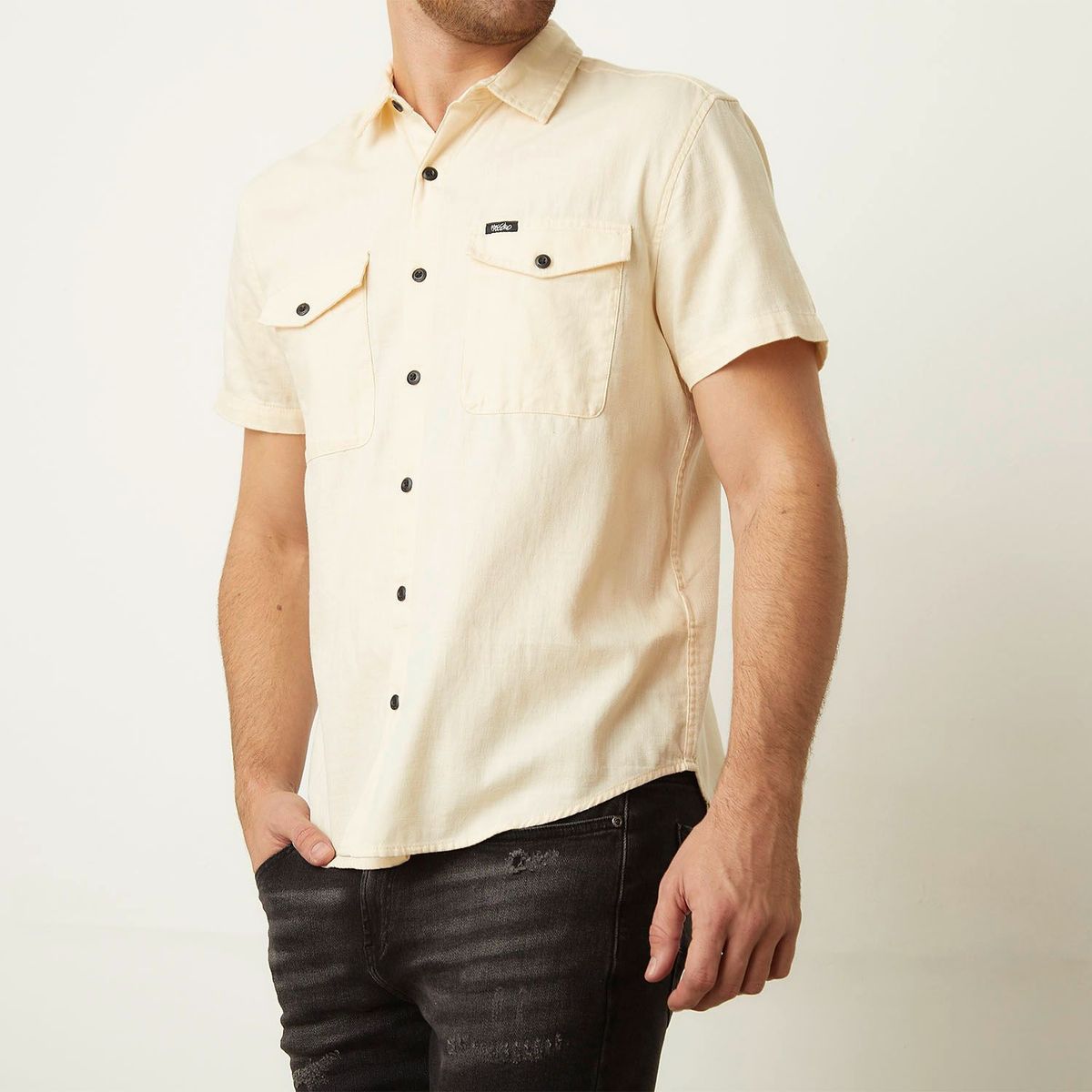 MOSSIMO - Camisa Manga Corta Hombre Mossimo