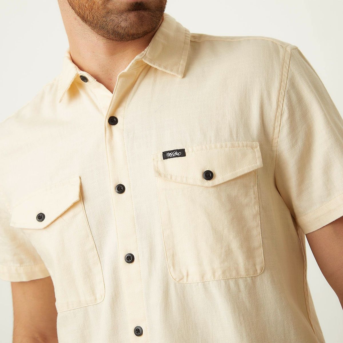 MOSSIMO - Camisa Manga Corta Hombre Mossimo