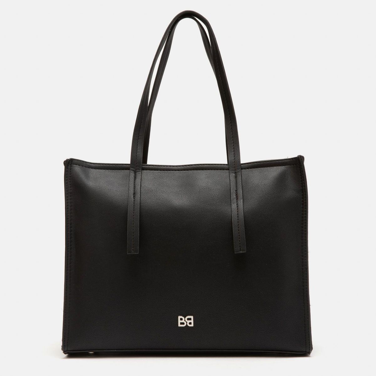 BASEMENT - Cartera Tote Negra Basement