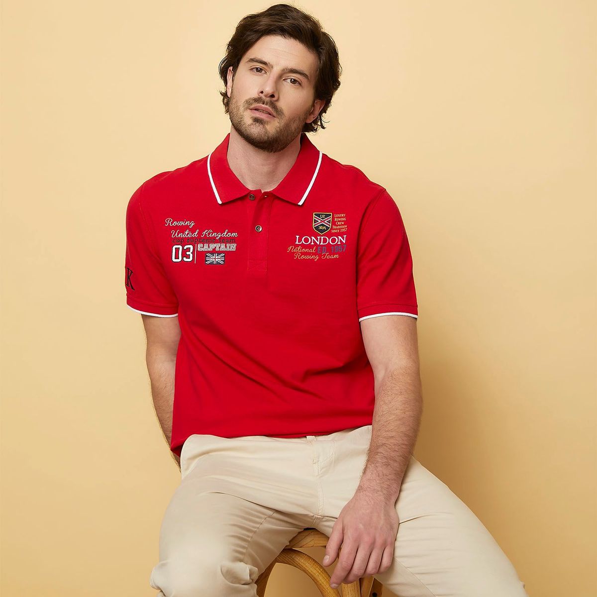 UNIVERSITY CLUB - Polo 100% Algodón Hombre University Club