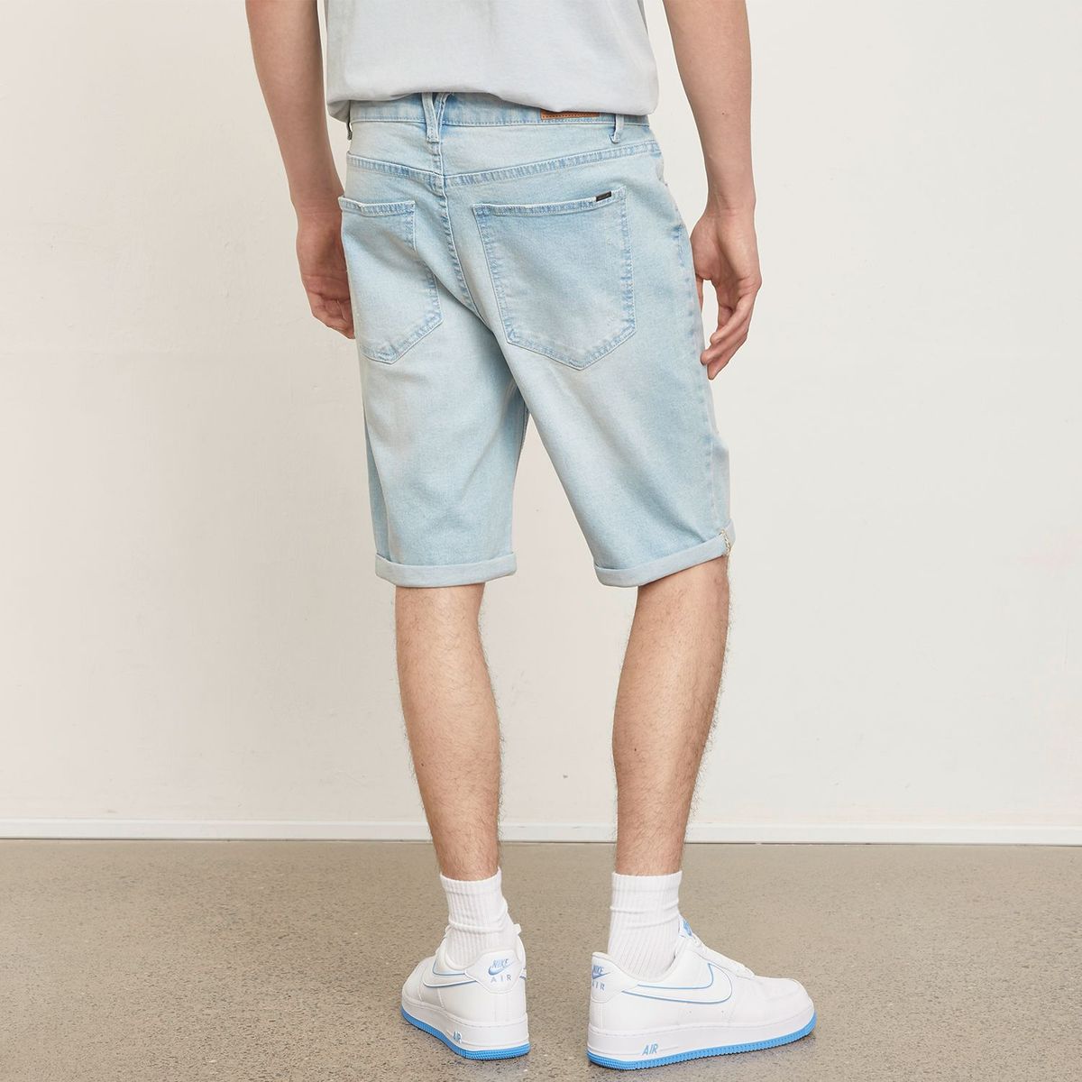 BEARCLIFF - Short Denim Hombre Bearcliff