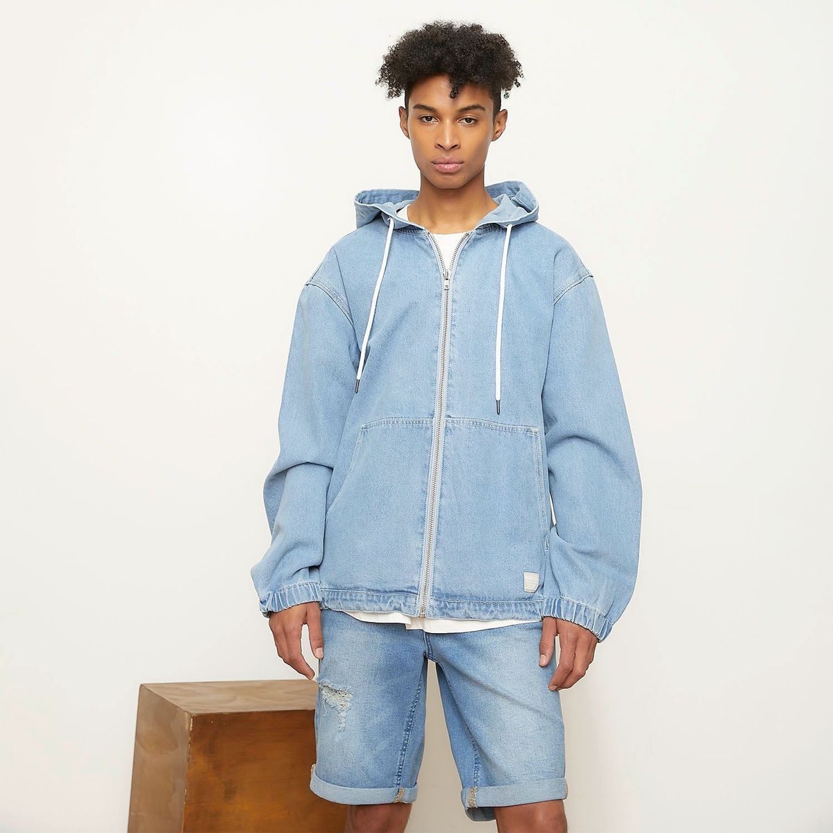 BEARCLIFF - Casaca Jean Hombre Bearcliff