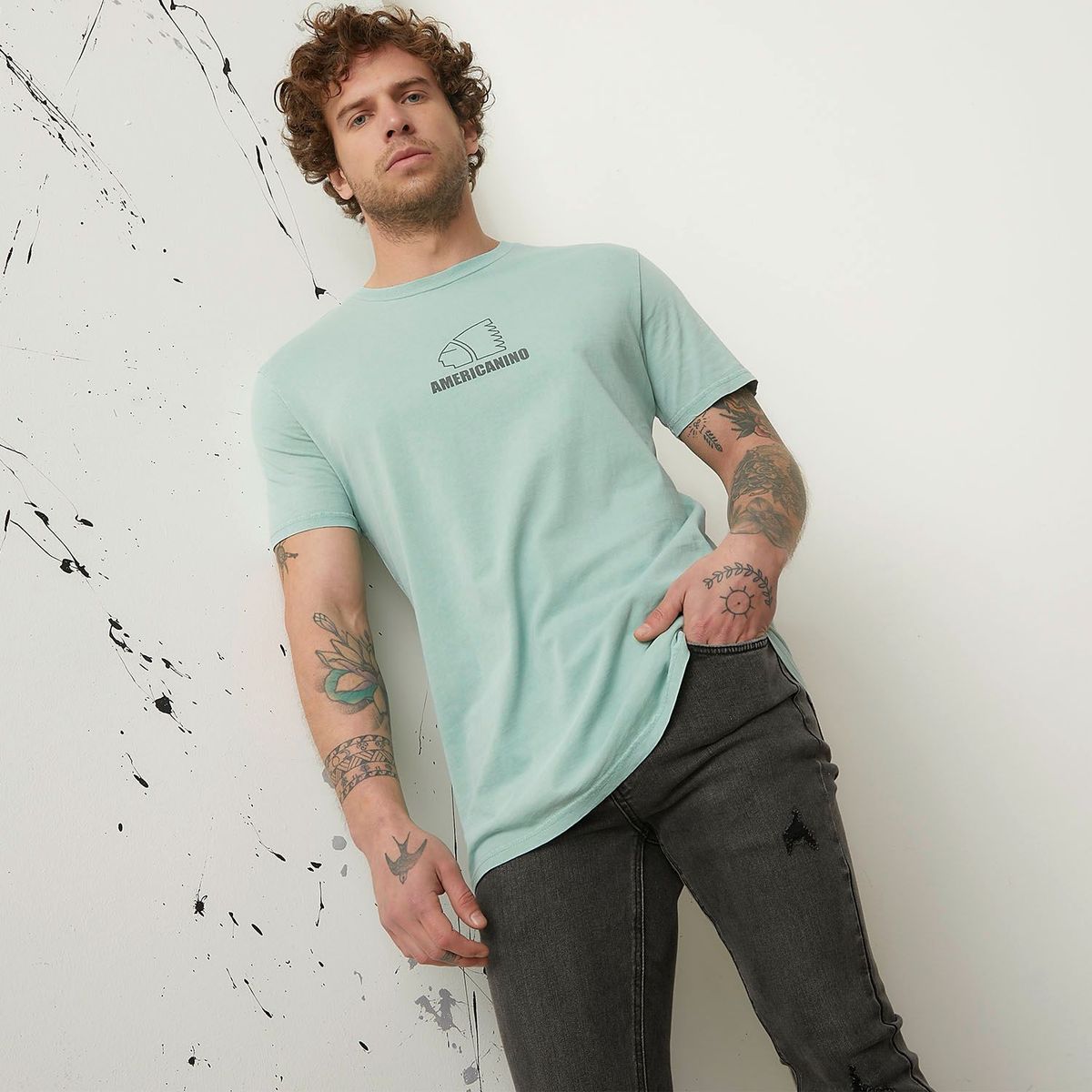 DENIMLAB - Polo Manga Corta Hombre Denimlab