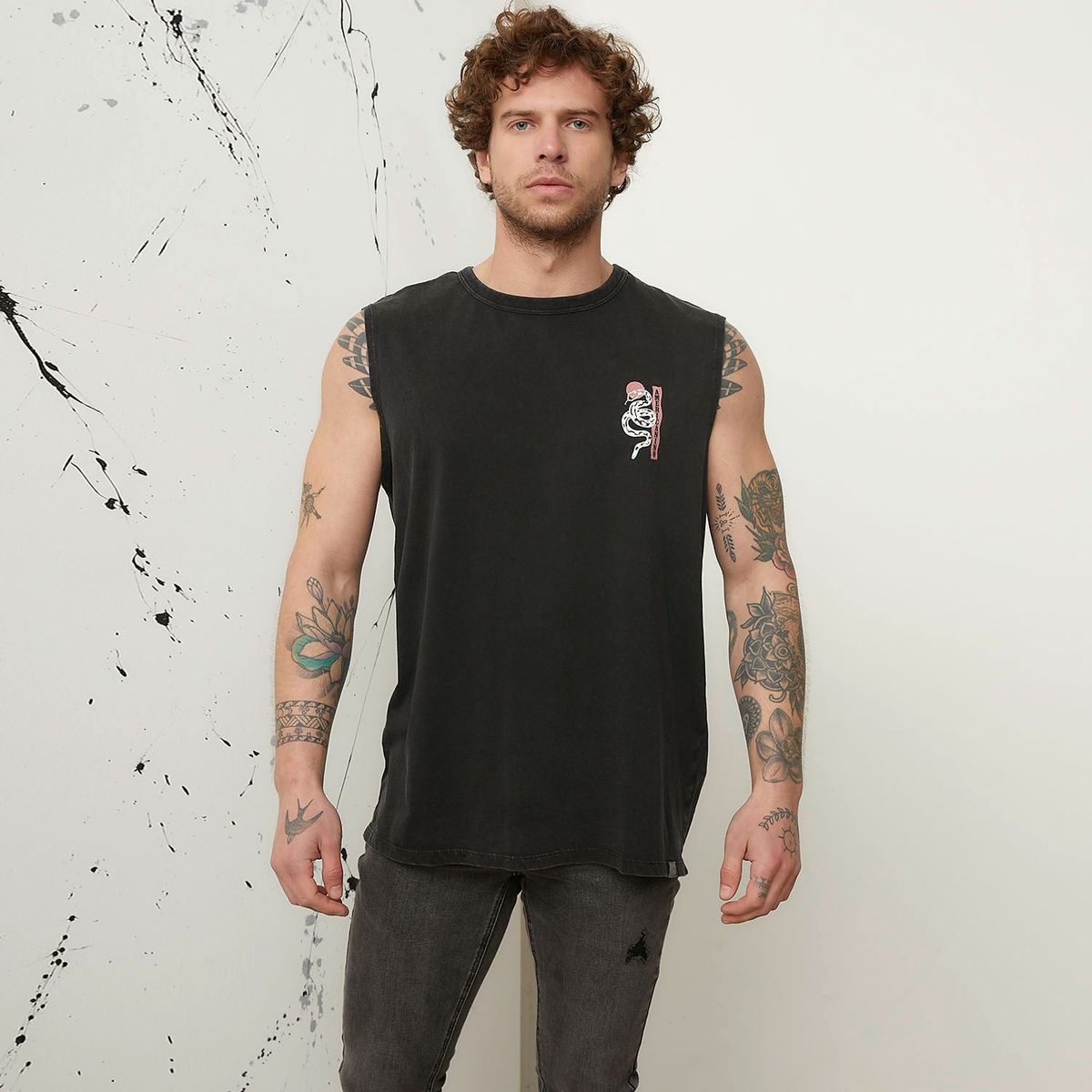 DENIMLAB - Polo Sin Manga Hombre Denimlab