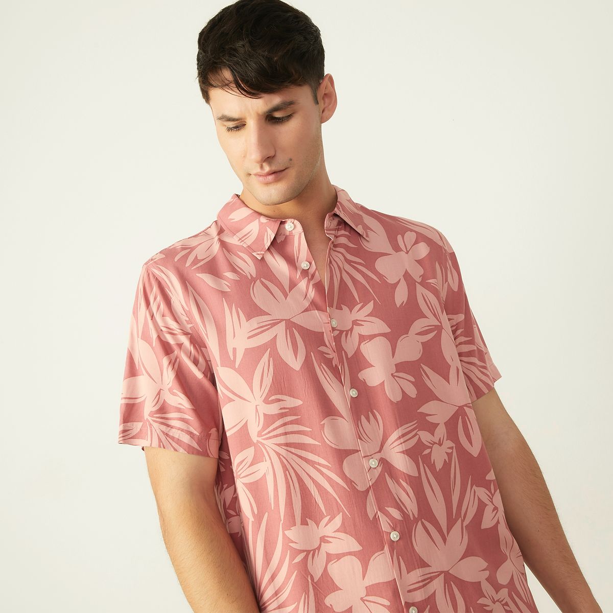 BASEMENT - Camisa Casual Hombre Basement