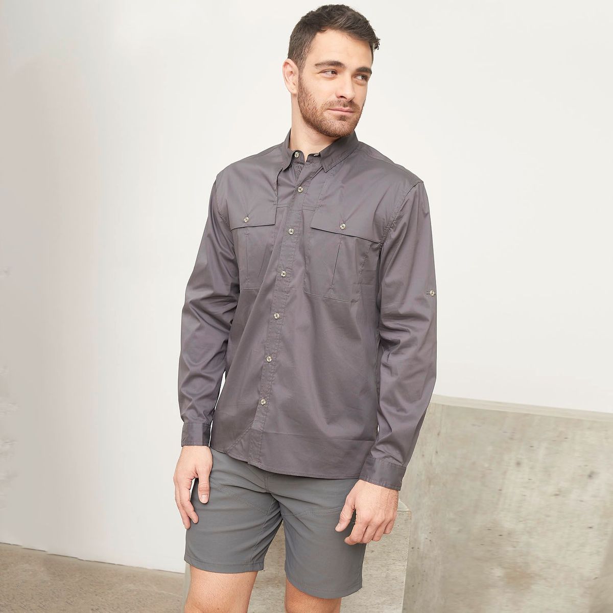 MOUNTAIN GEAR - Camisa Manga Larga Mountain Gear Hombre