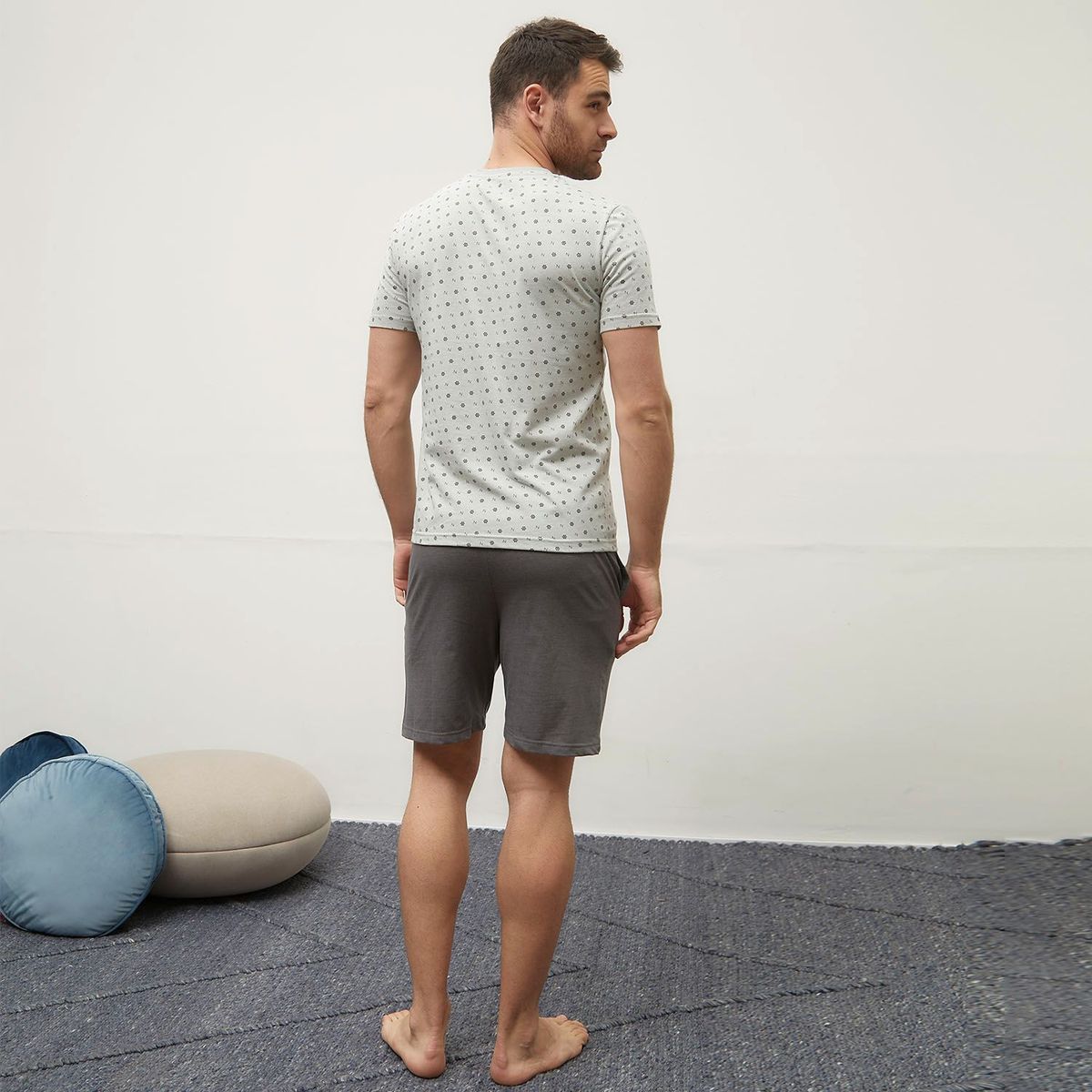 NEWPORT - Pijama Manga Corta Hombre Newport