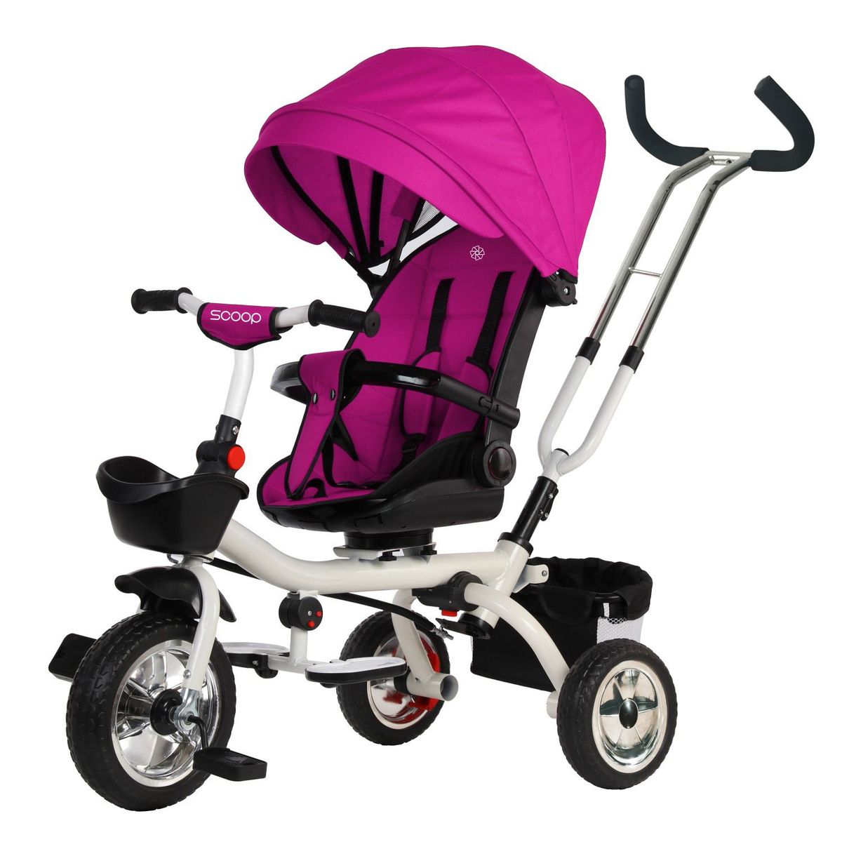 SCOOP - Triciclo para niños Plegable Techado Scoop