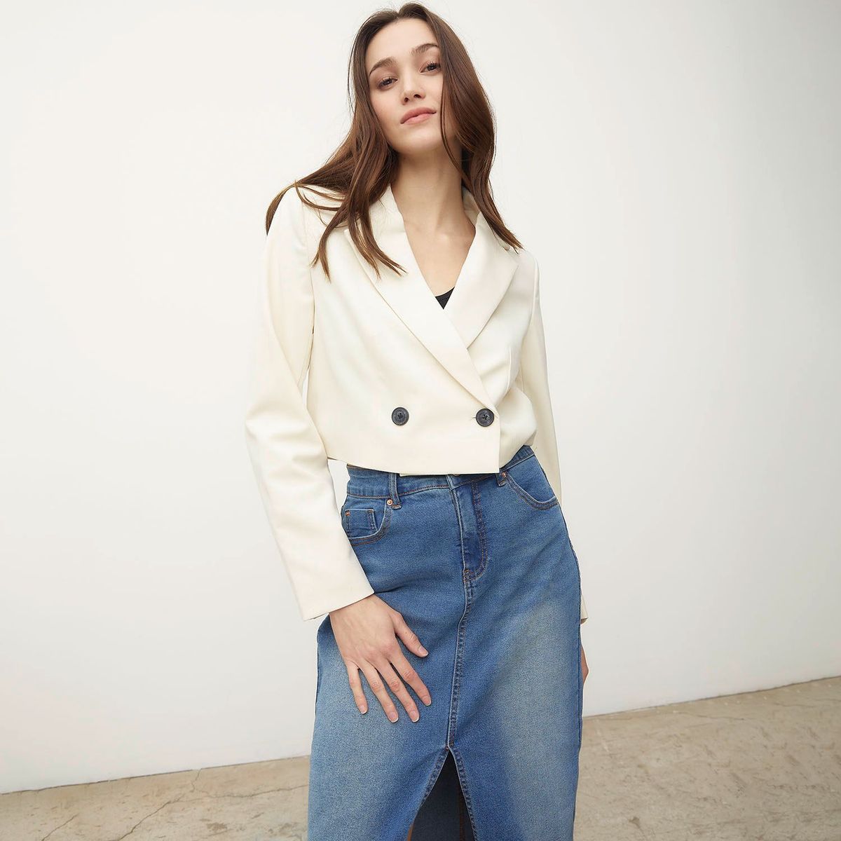 SYBILLA - Blazer Casual Mujer Sybilla