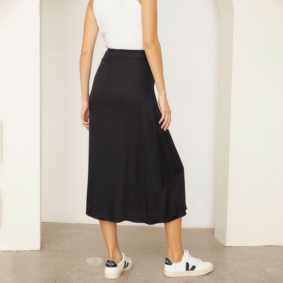 BASEMENT - Falda Larga Casual Mujer Basement