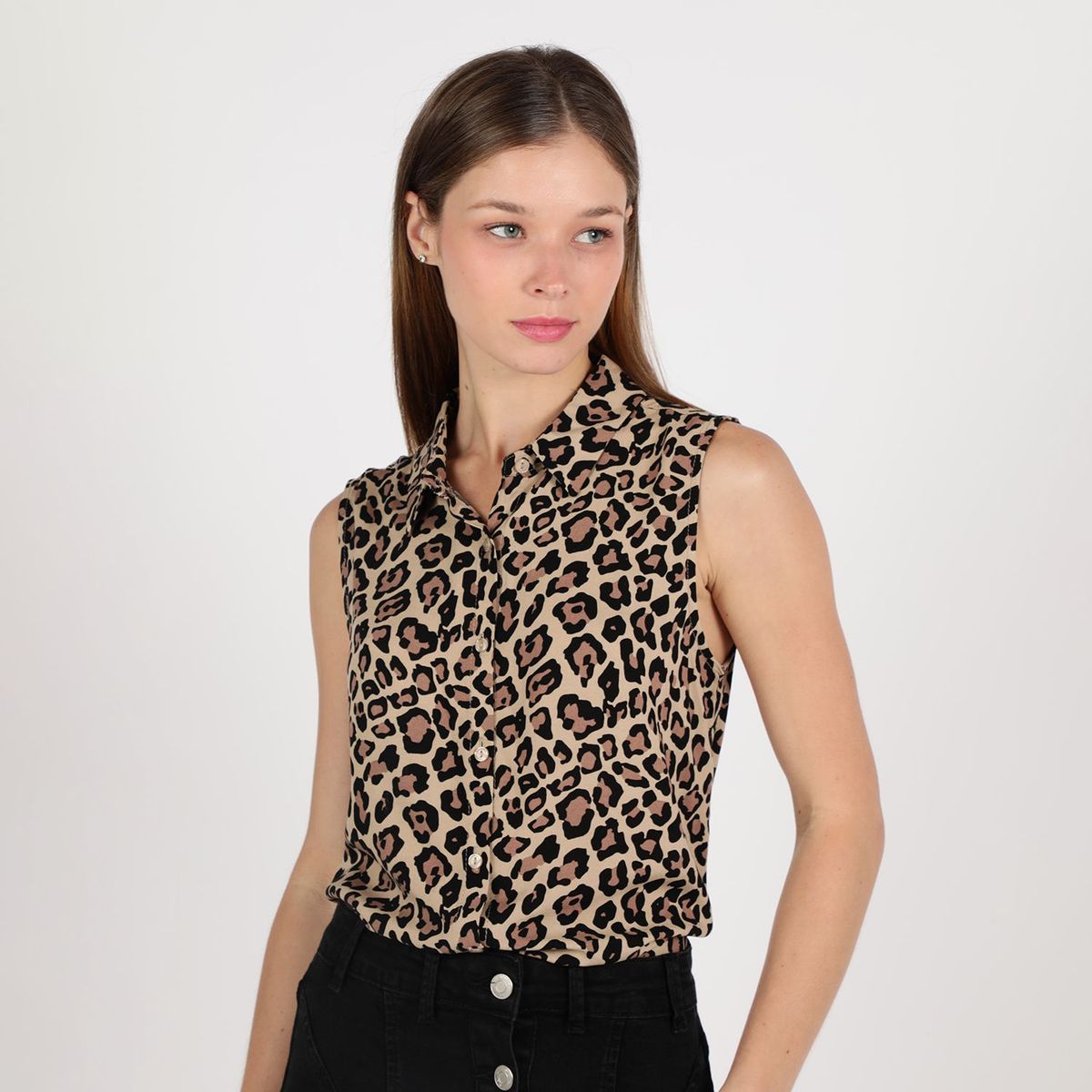 SYBILLA - Blusa Manga Cero Mujer Sybilla