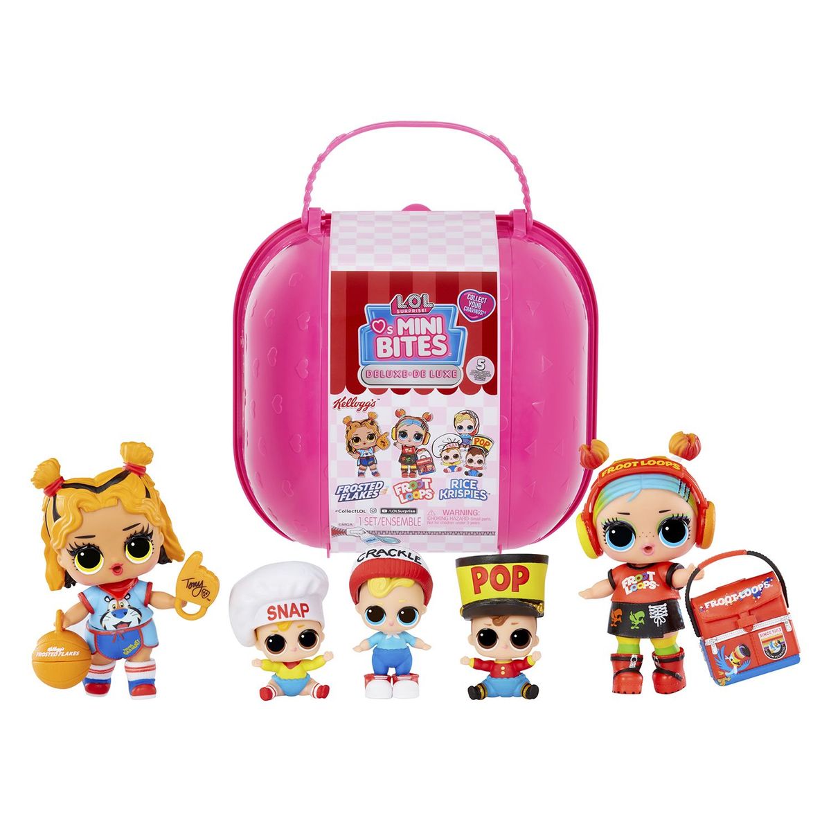LOL - Muñeca LOL Surprise Loves Mini Sweets S3 Deluxe- Kellogg's