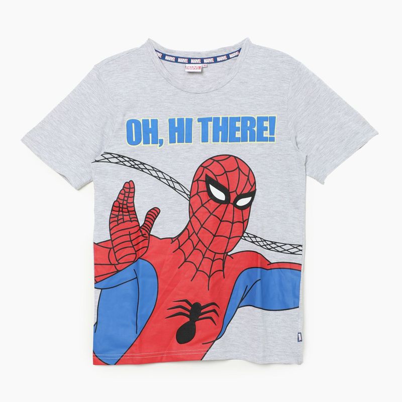 SPIDERMAN - Polo Niño Manga Corta Algodón Spiderman