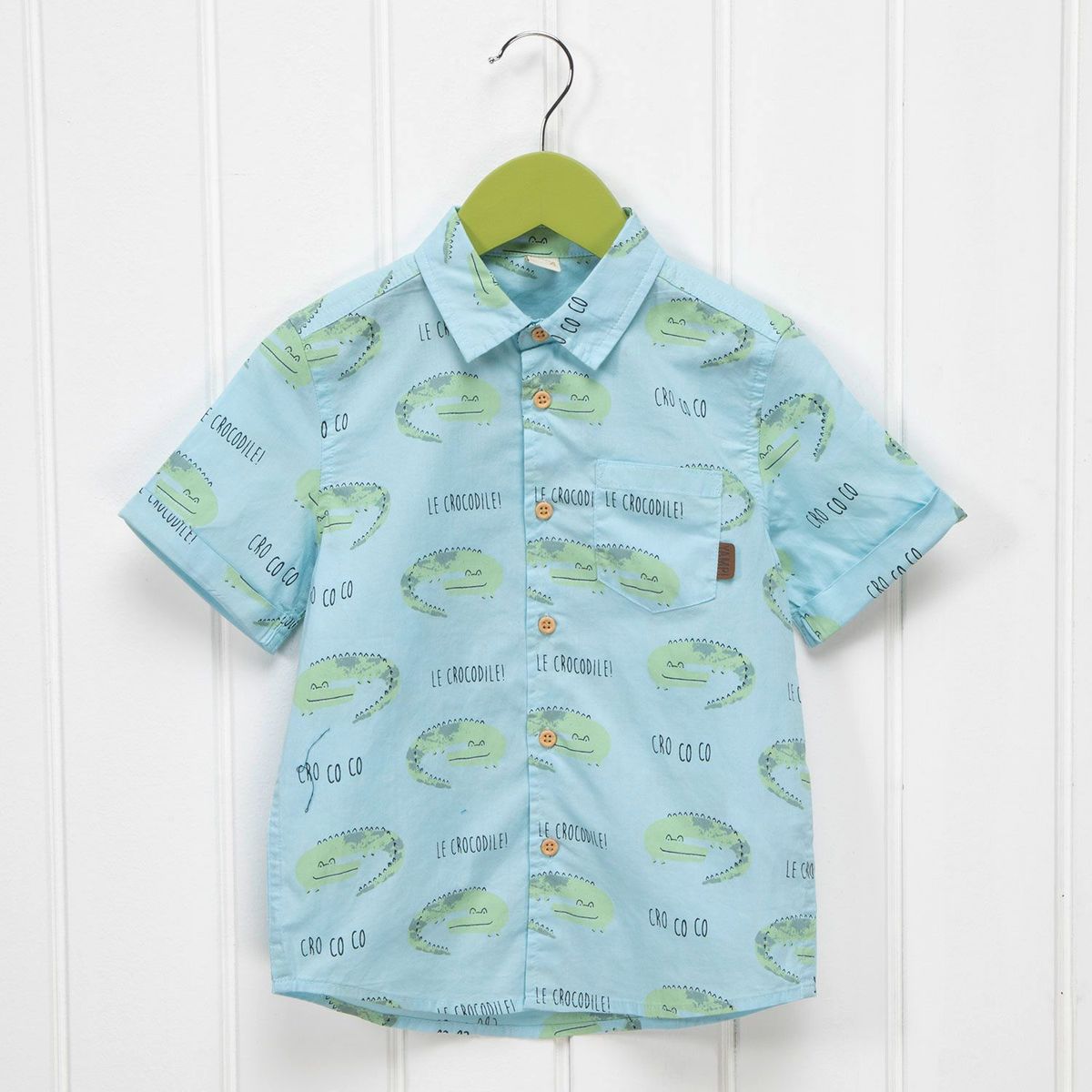 YAMP - Camisa Niño Manga Corta Algodón Yamp