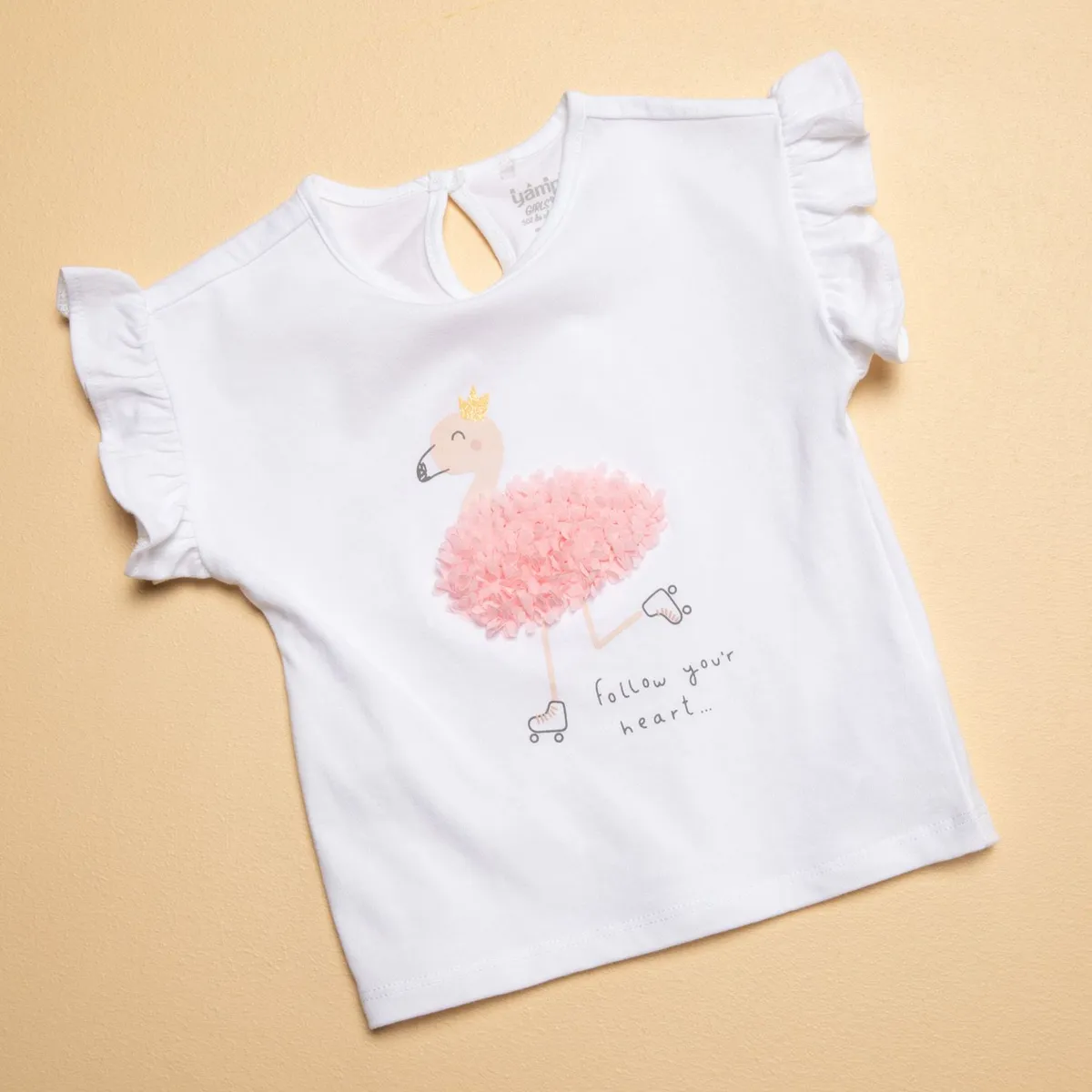 YAMP - Polo Bebé niña Manga Corta Algodón Yamp