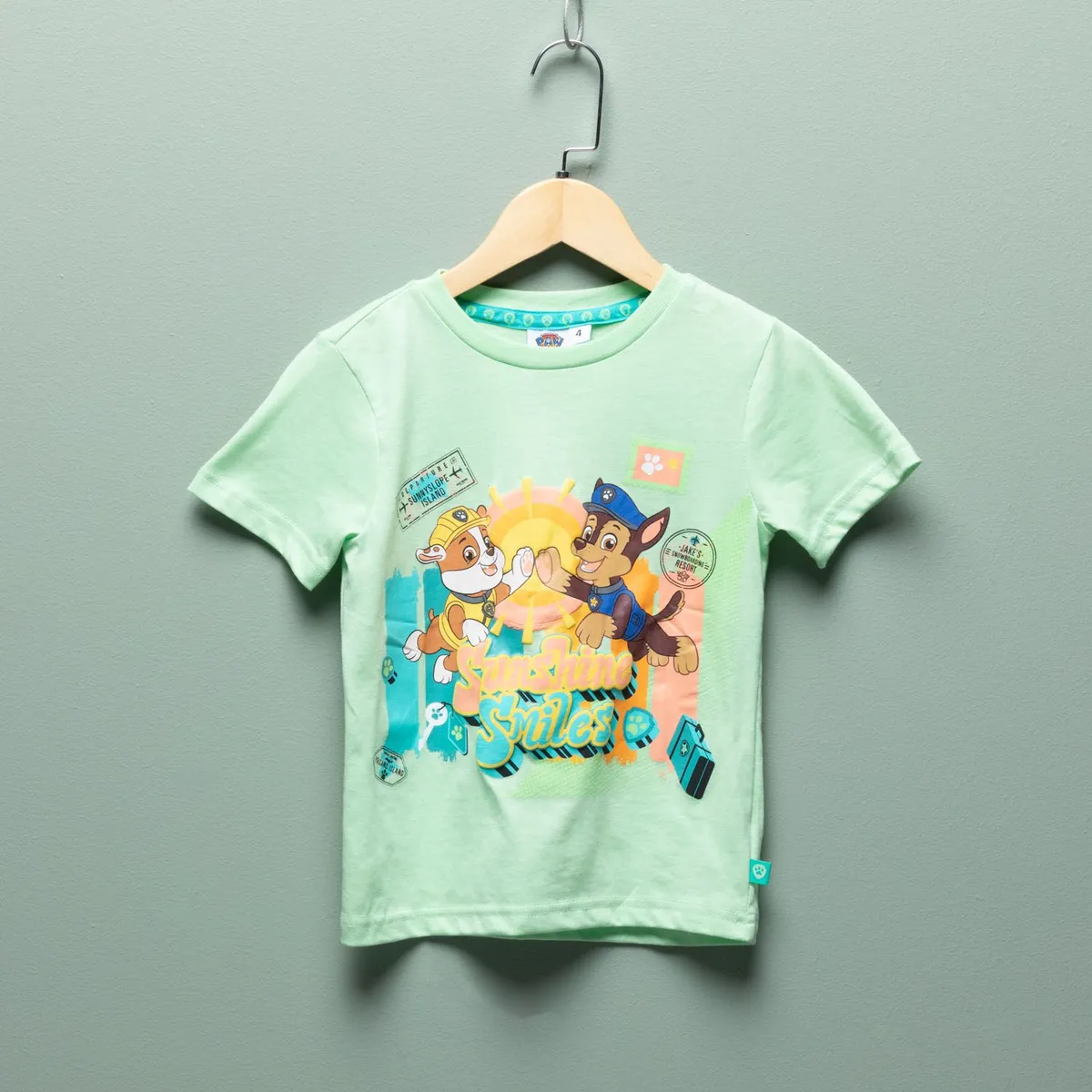 PAW PATROL - Polo Niño Manga Corta Algodón Paw Patrol