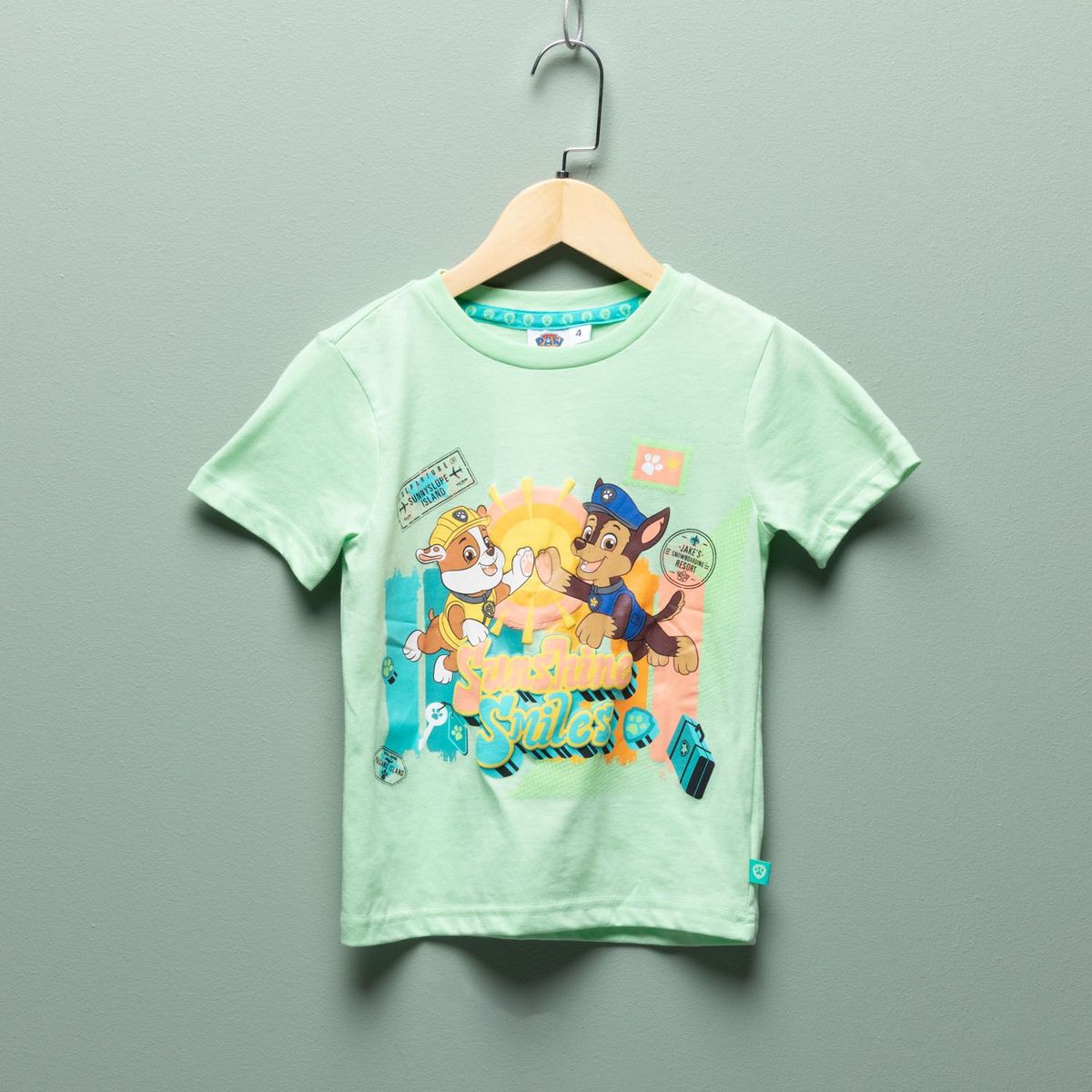 PAW PATROL - Polo Niño Manga Corta Algodón Paw Patrol
