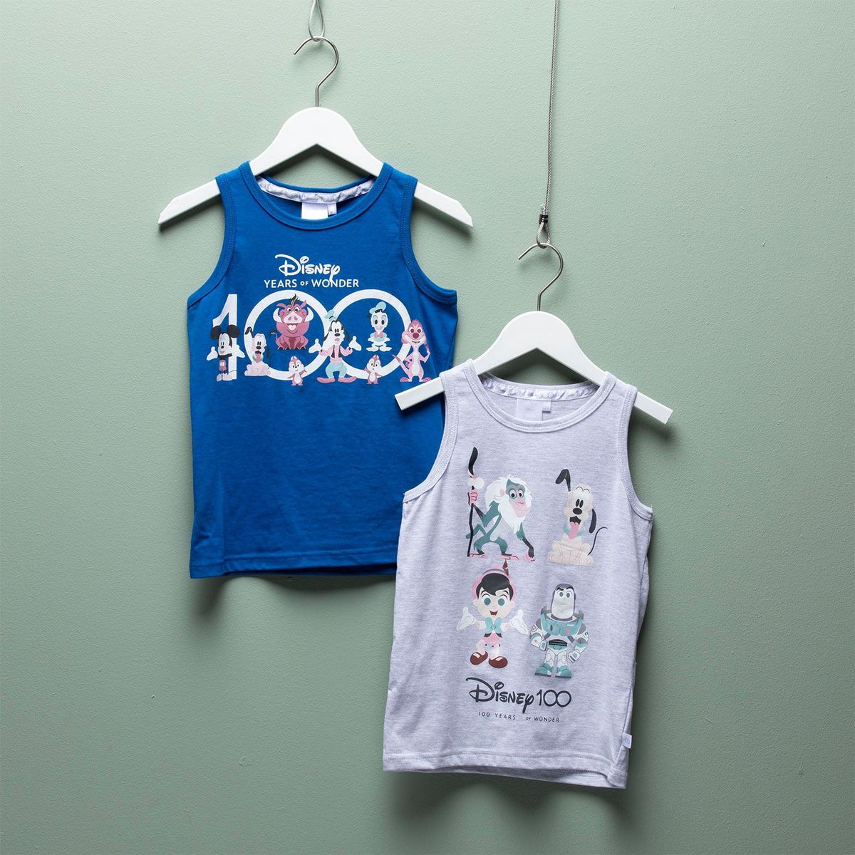 STD CHARACTERS - Polo Niño Pack X2 Manga Corta Algodón Mickey Disney