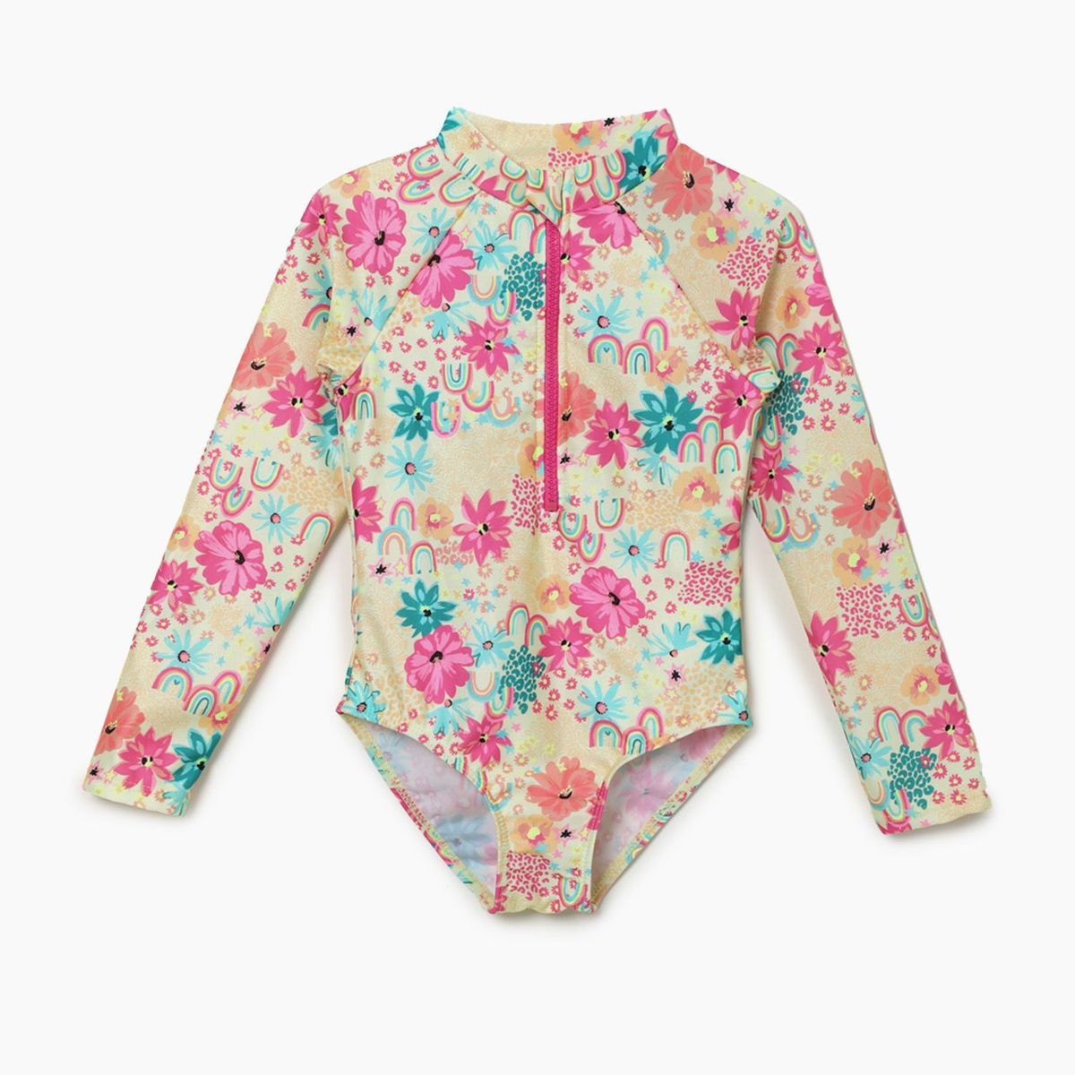 YAMP - Traje De Baño Niña Manga Larga Yamp