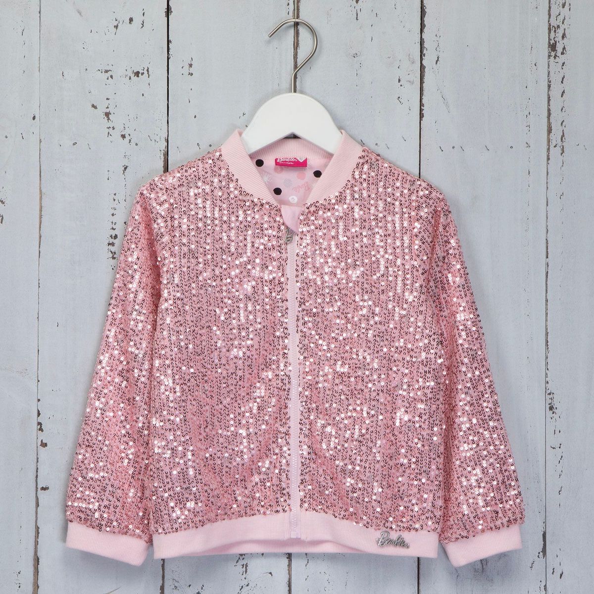 BARBIE - Casaca Niña Brillos Barbie